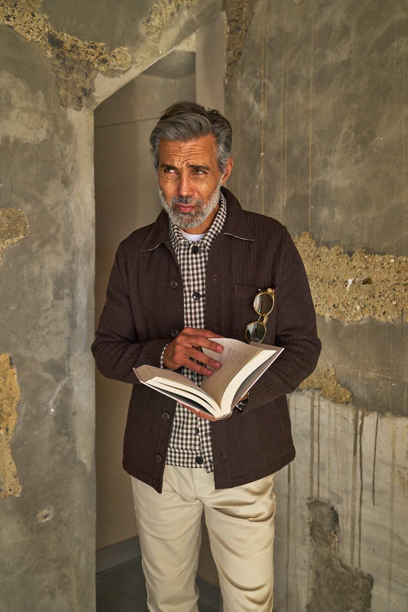 Theydon Overshirt - Chocolate Waffle