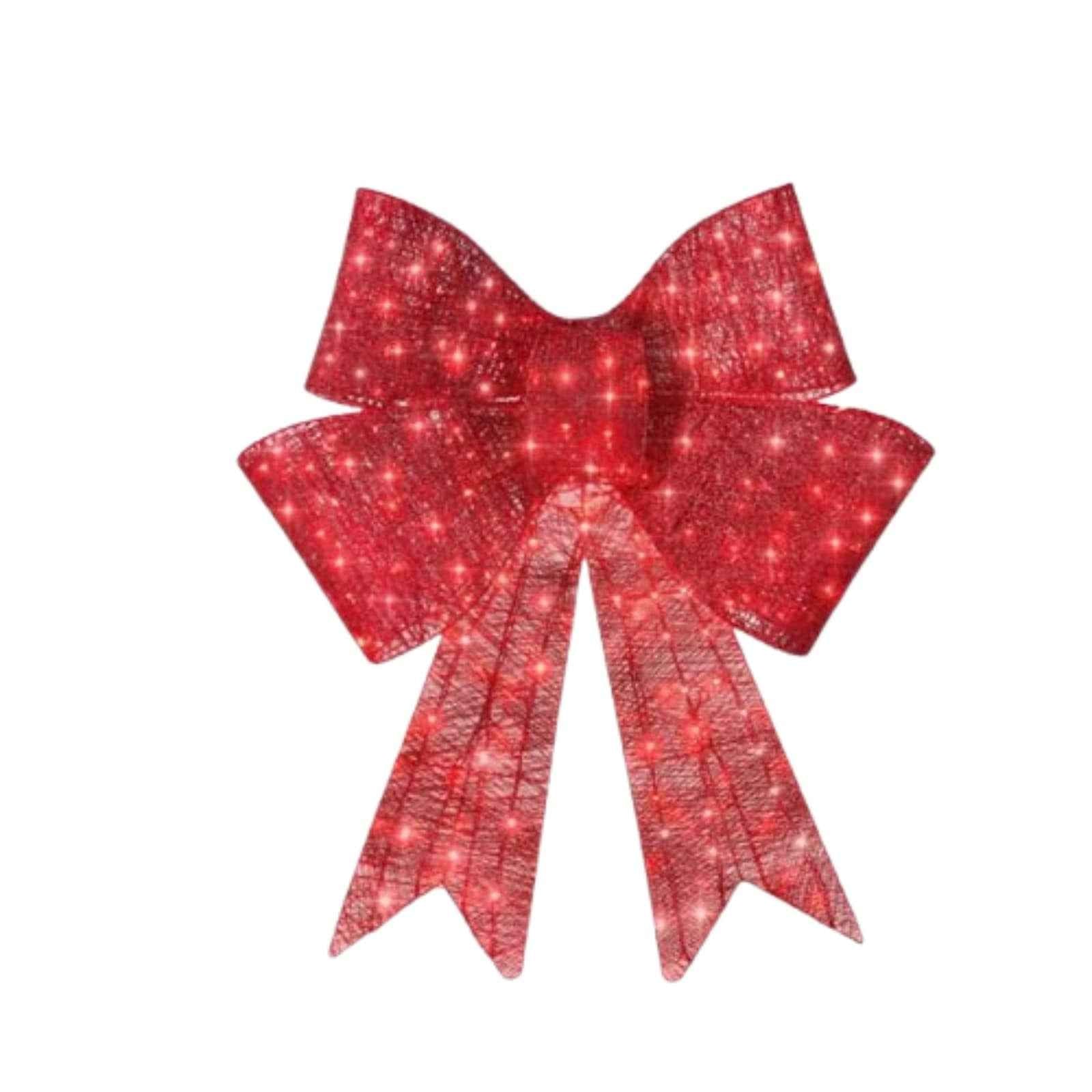 Light Up Christmas Decorative Bowknot