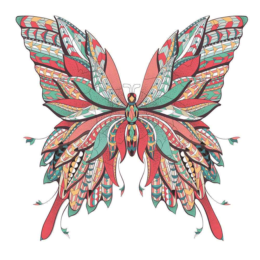 Each Piece Is Animal Shaped Christmas Gift Colorful Elephant Turtle Wooden Jigsaw Puzzles