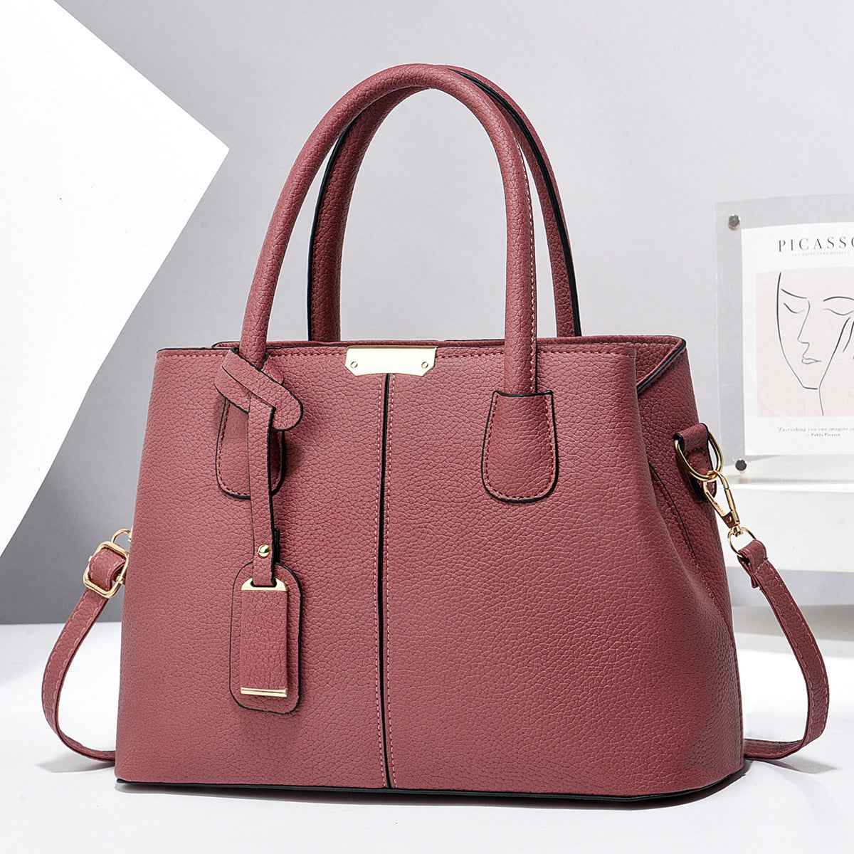 Women PU Leather Handbags Ladies Large Capacity Tote Bag Female Square Shoulder Bags New Fashion Crossbody Bags