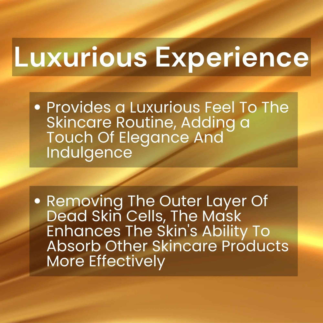 Ammuri Beauty 24K Gold Peel Off Mask for Radiant Skin
