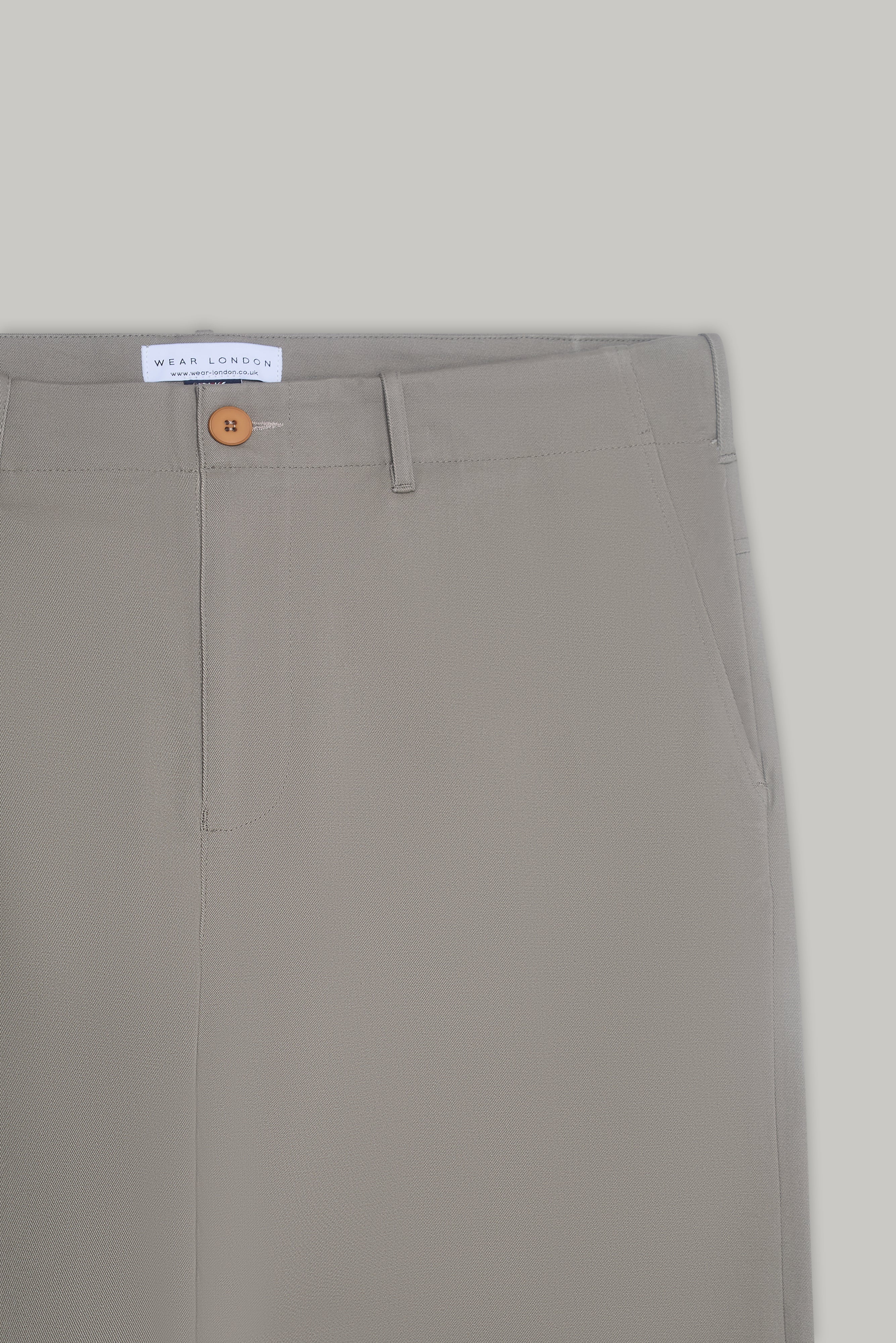 Wentworth Trouser - Mushroom Comfort Stretch