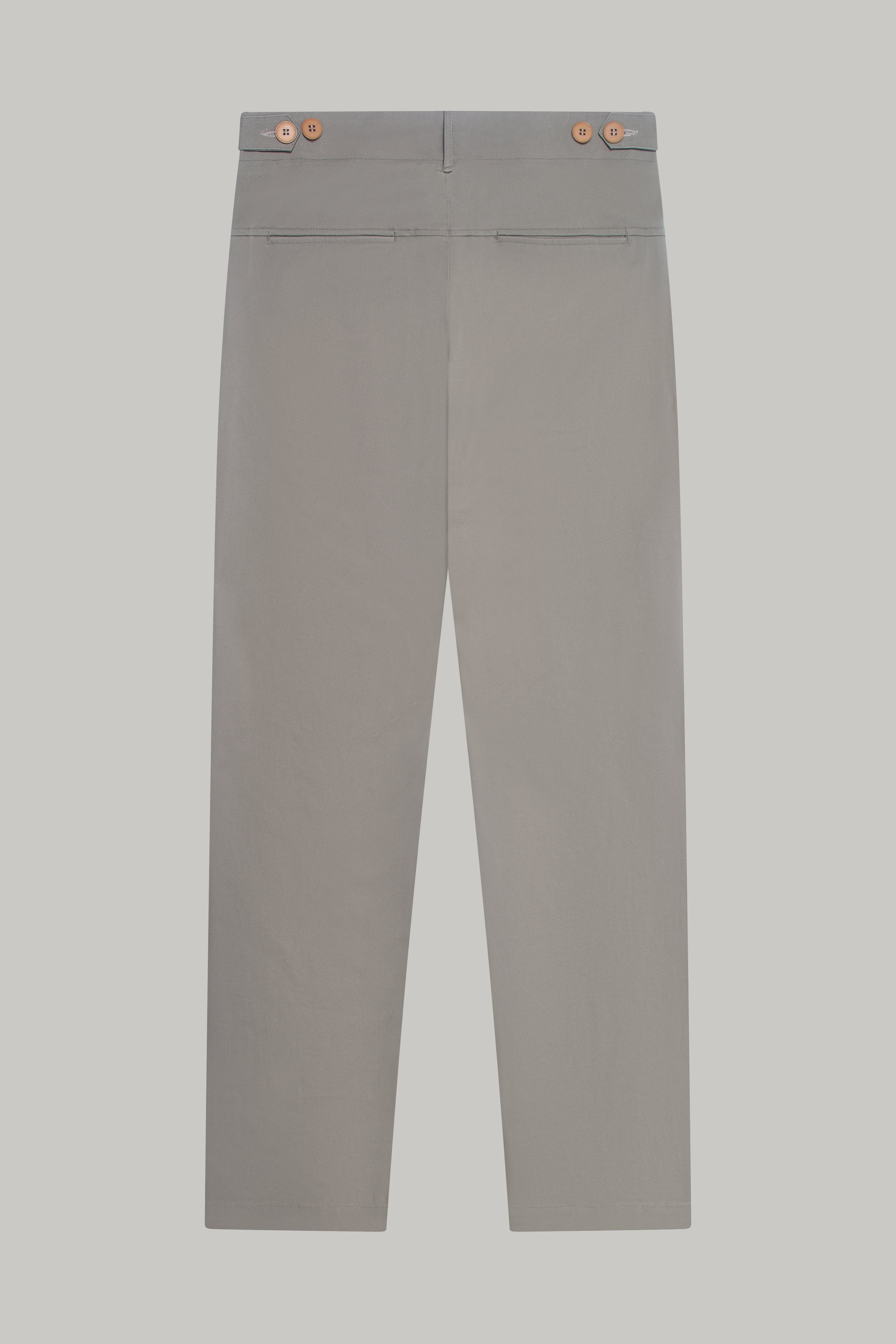 Wentworth Trouser - Mushroom Comfort Stretch