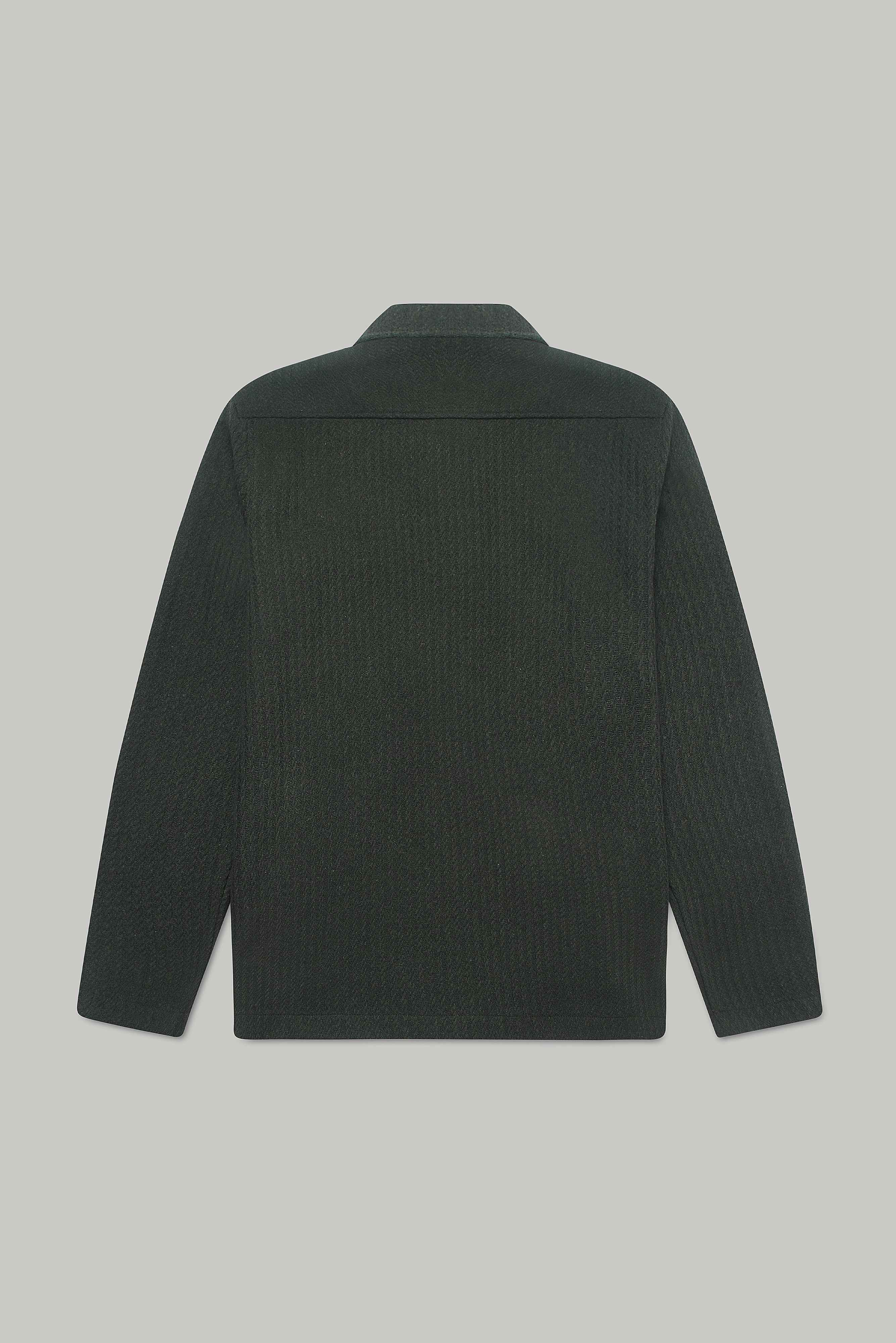 Theydon Overshirt - Olive Waffle
