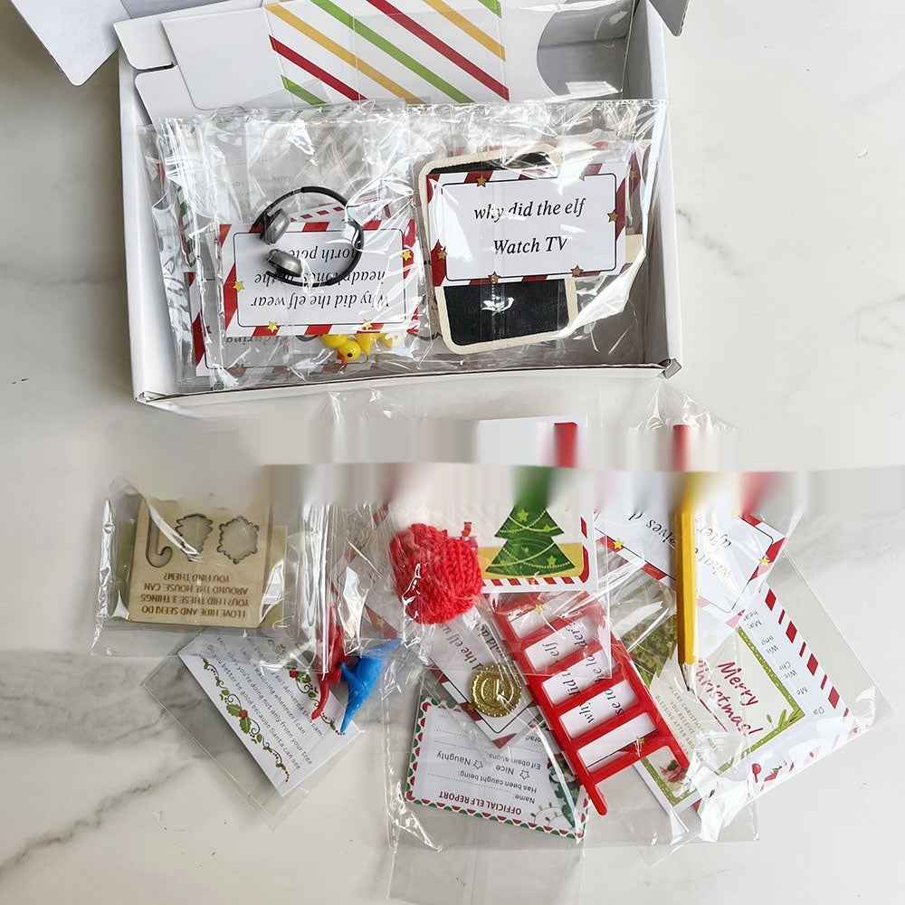 Christmas Gift Box 24-day Puzzle Christmas Countdown Cute Toy Decoration