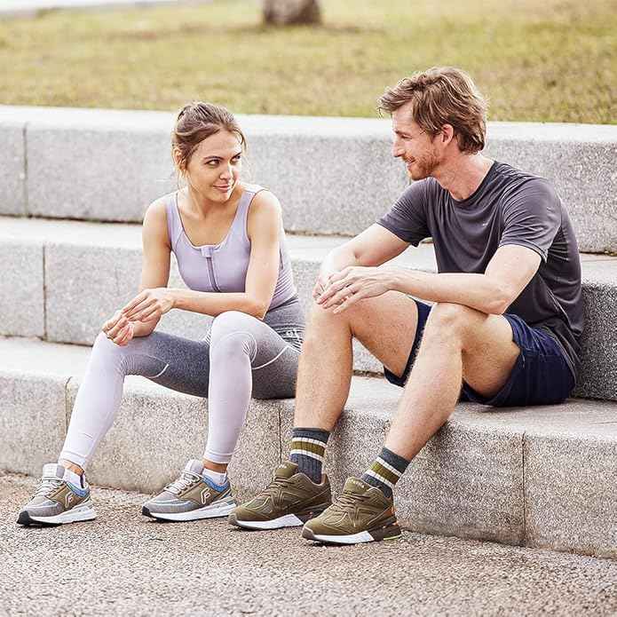 UK 12 FitVille Mens Extra Wide Fit Trainers Running Flat Feet Plantar Fasciitis