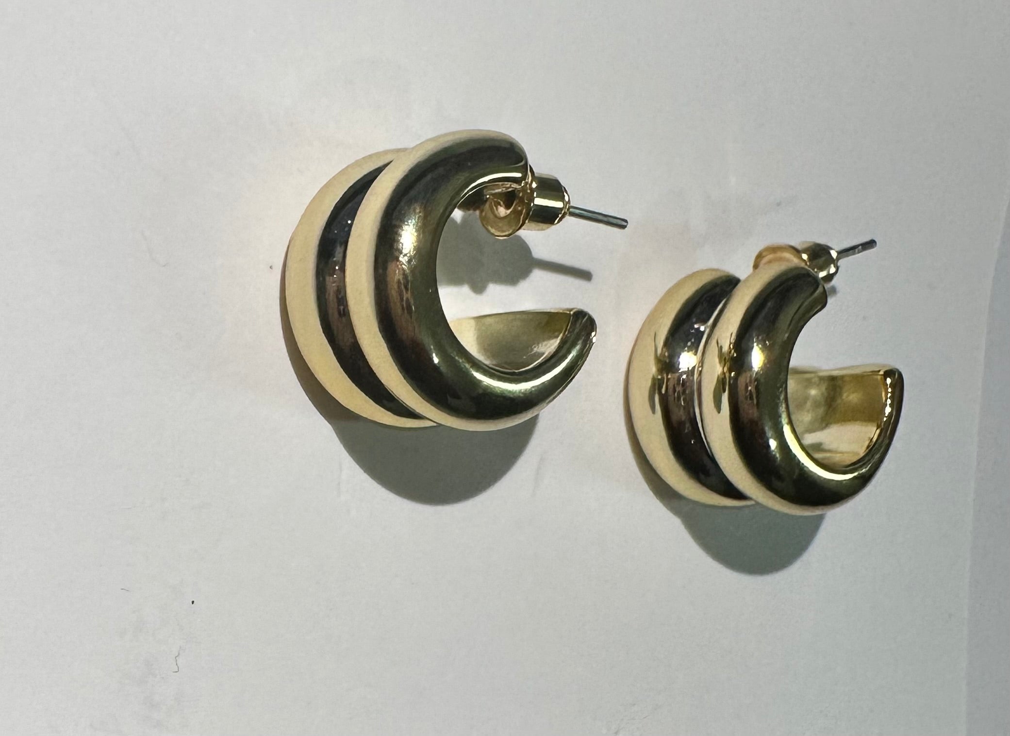 Gold earrings,assorted styles