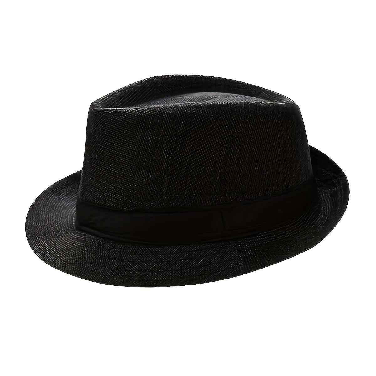 Vintage Trilby Gangster Straw Hats