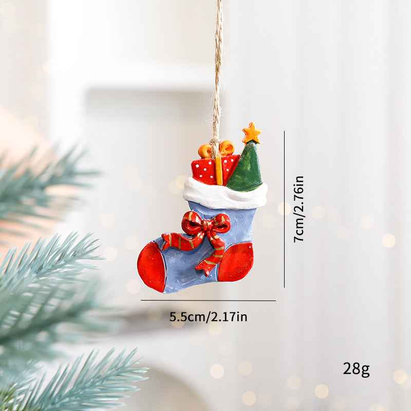 Christmas Decorations Cartoon Elk Ornaments