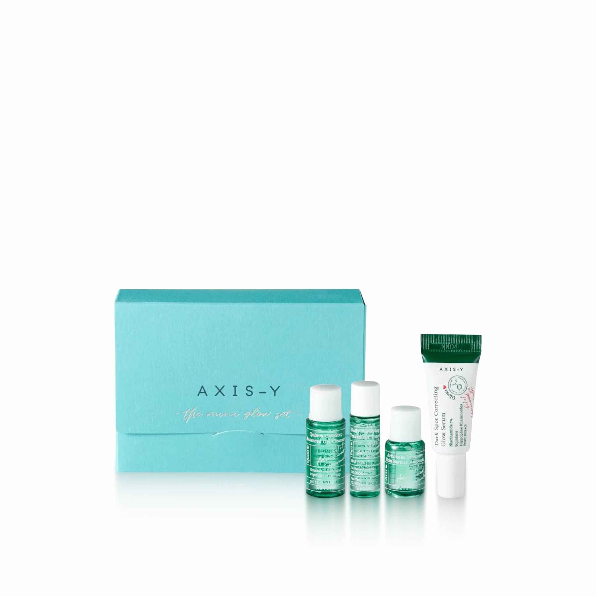 AXIS-Y The Mini Glow Set (8ml + 5ml + 5ml + 5ml)