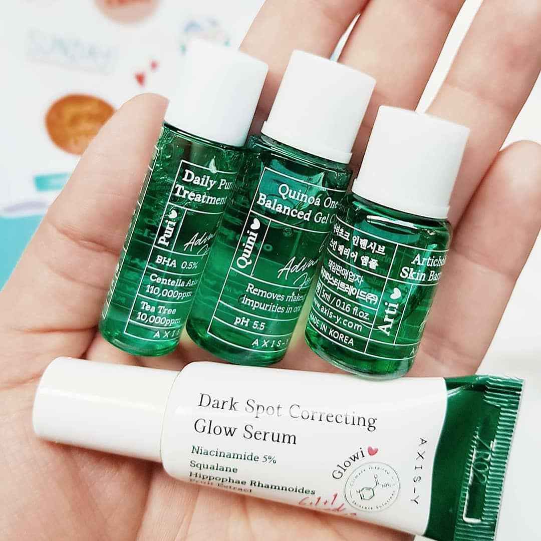 AXIS-Y The Mini Glow Set (8ml + 5ml + 5ml + 5ml)