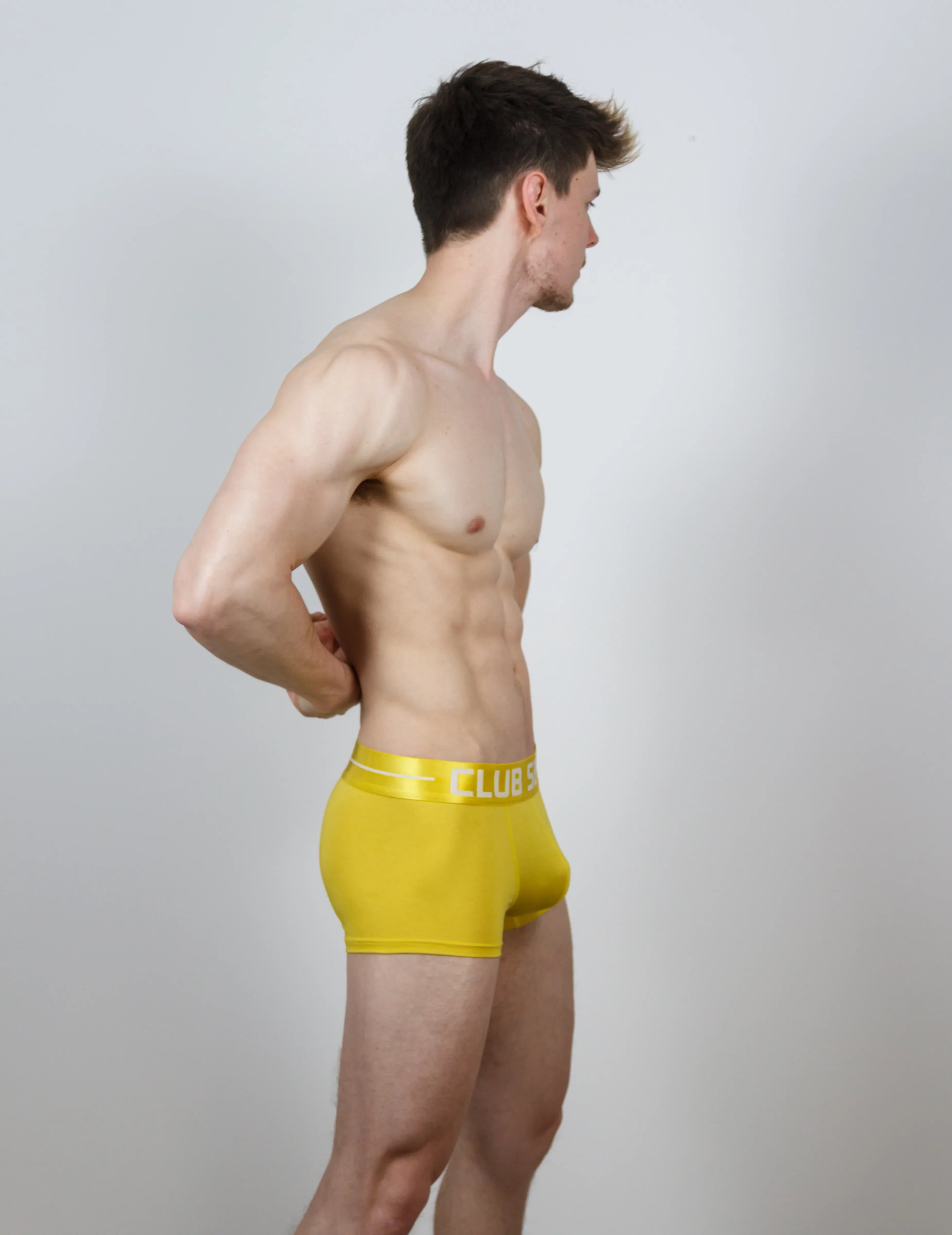 LUXE Cotton Banana Yellow Trunks
