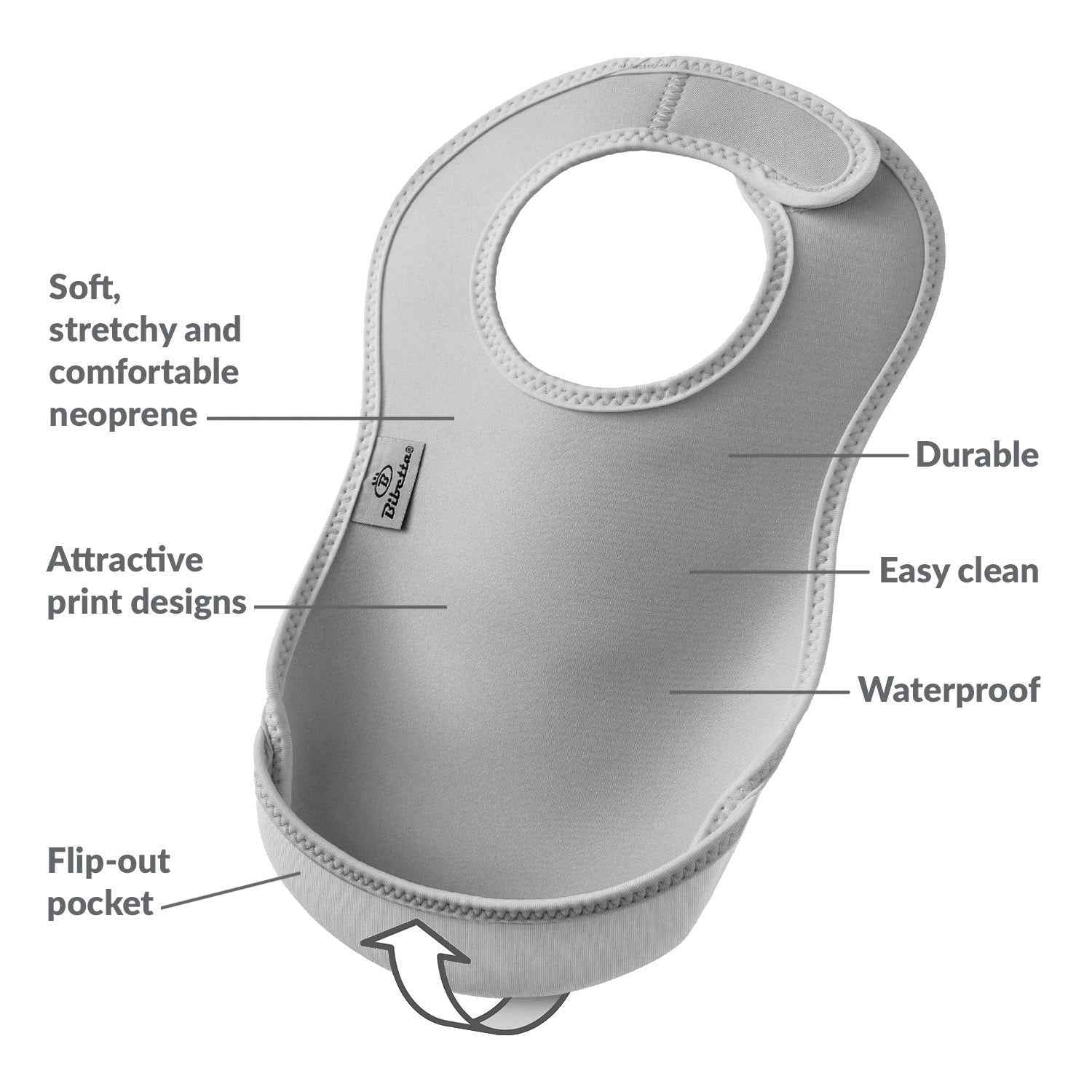 Weaning Bib - Tropical Fish UltraBib