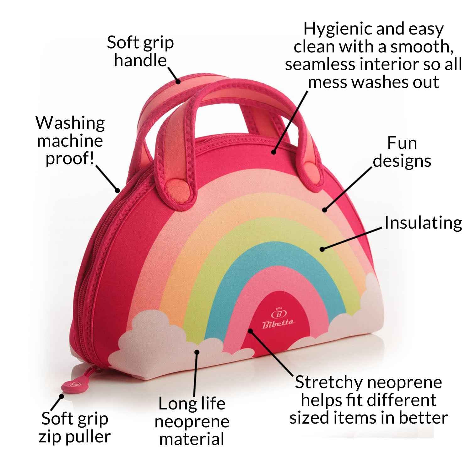 Rainbow Lunch Bag