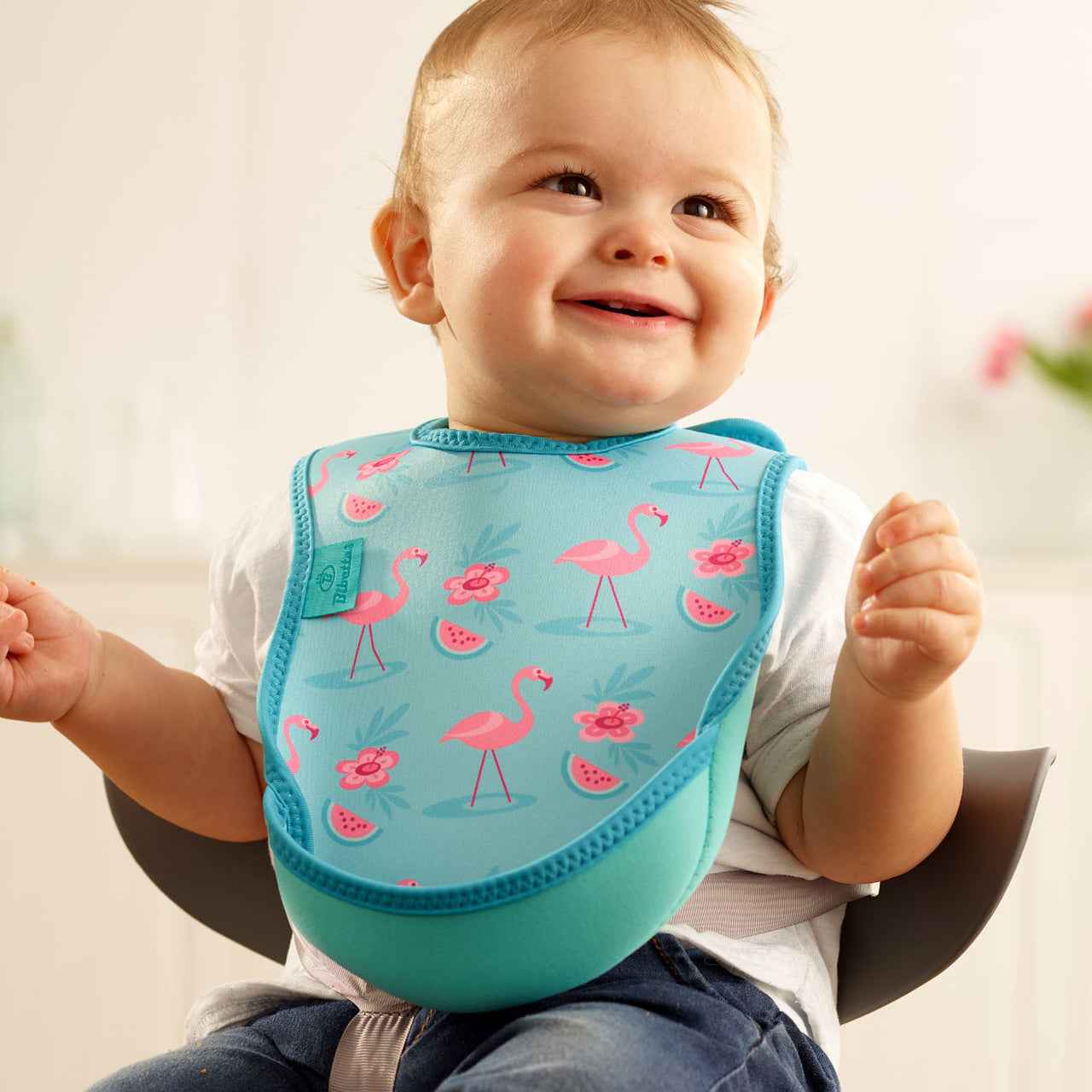Weaning Bib - Flamingos UltraBib