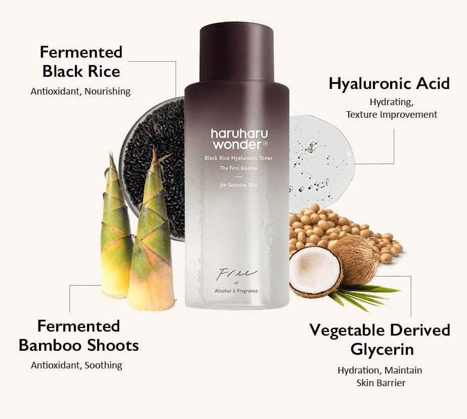 Haruharu Wonder Black Rice Hyaluronic Toner 150ml