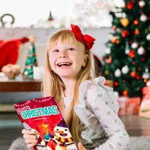 Christmas Coloring Book,24pcs Christmas Coloring Books Bulk/Xmas Activity Books Bulk & 12 Christmas Party Color Pencils for Kids