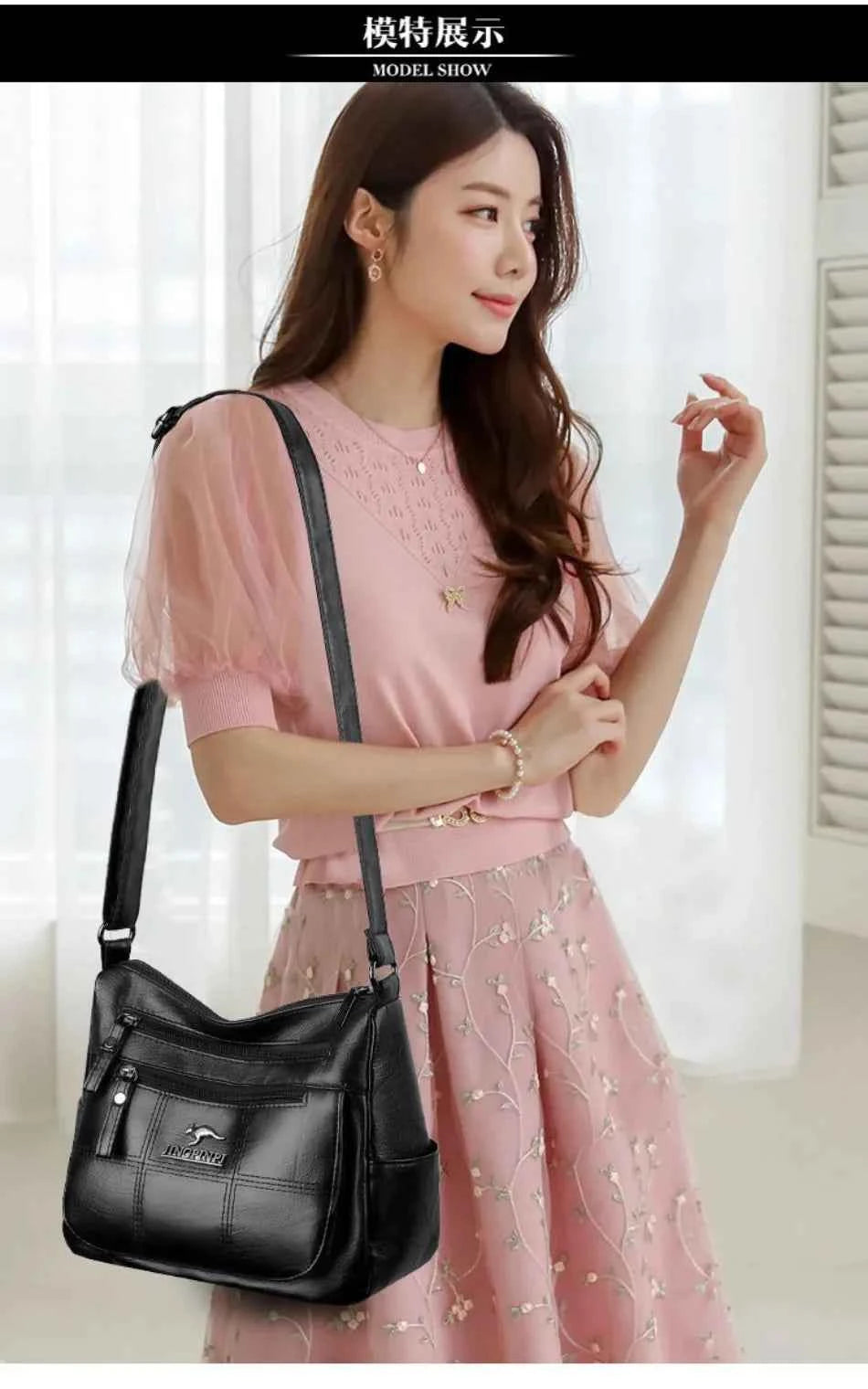 Genuine Brand PU Leather Sac Luxury Handbags Women Bags Designer Shoulder Crossbody Hand Bags for Women 2022 Purses and Handbags