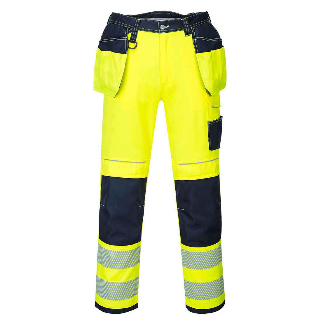Portwest PW3 Hi-Vis Holster Pocket Work Trousers T501