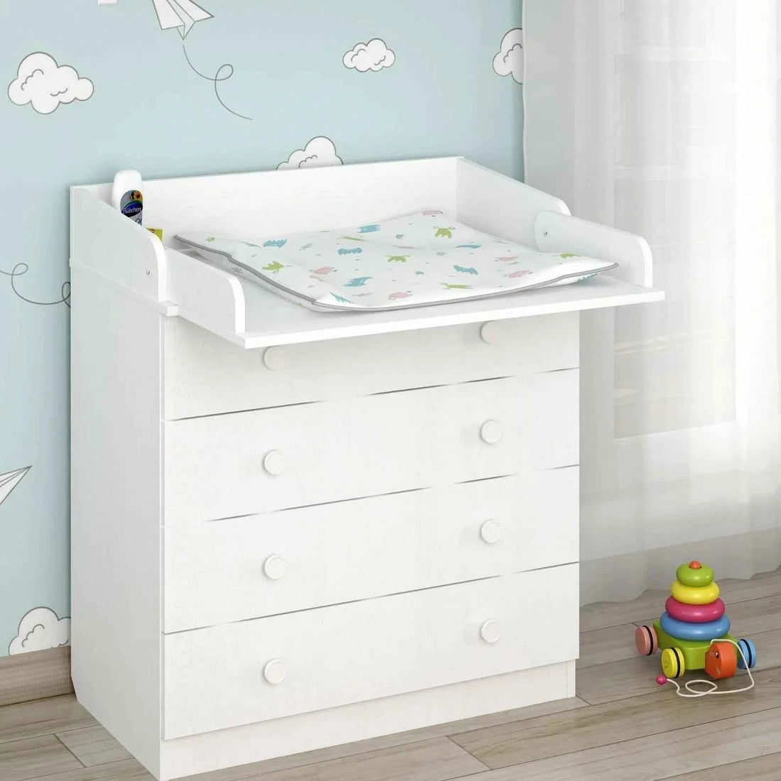 Shefa Kids 800 Changing Dressers - White