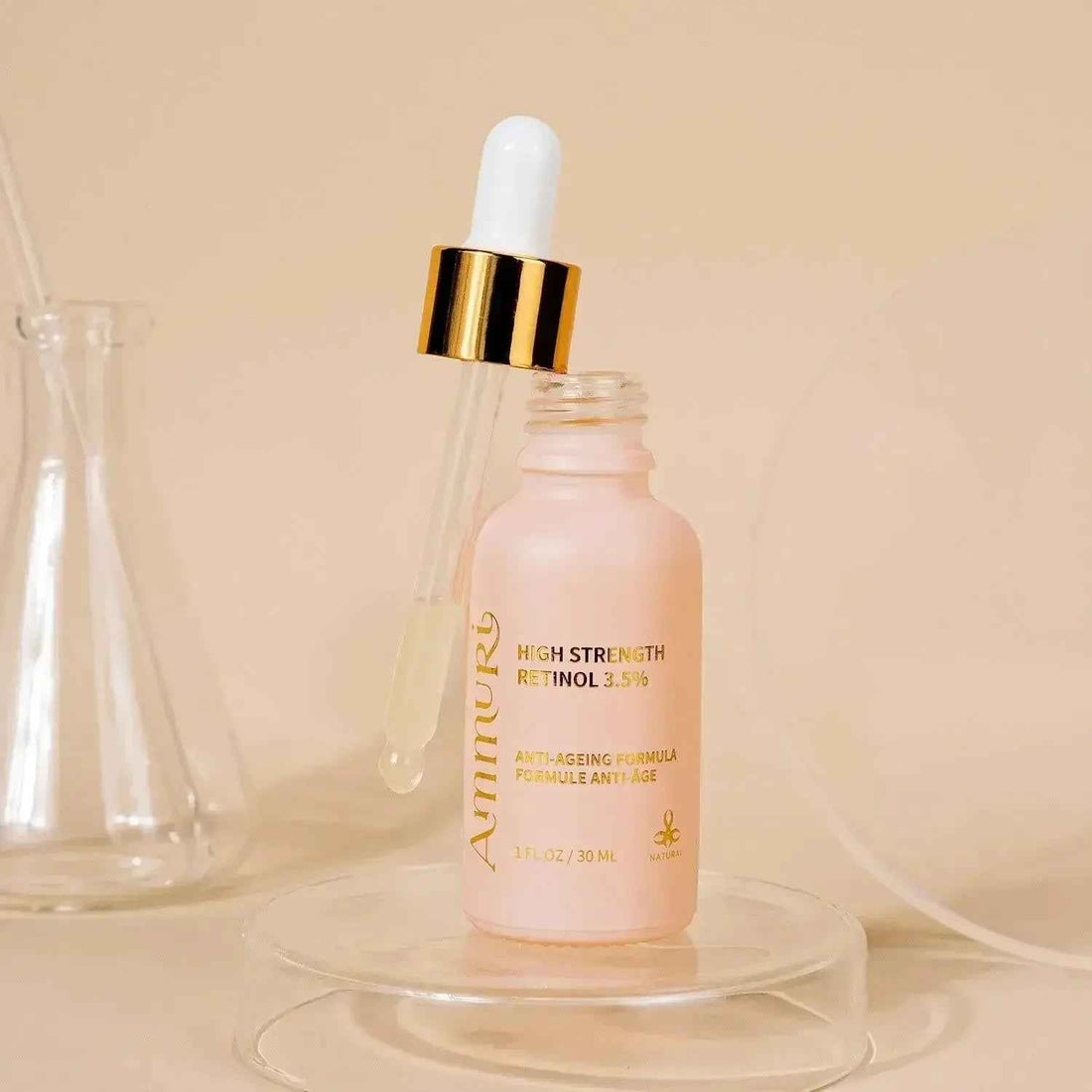 Ammuri Skincare Anti Aging Face Serum - High Volume Retinol 3.5%