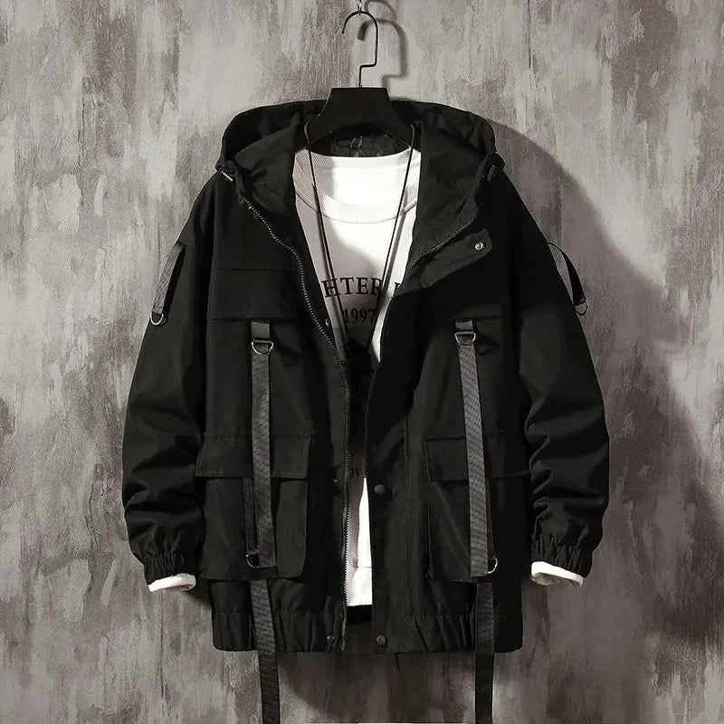Oversized Cotton Jacket – Unisex Streetwear Outerwear