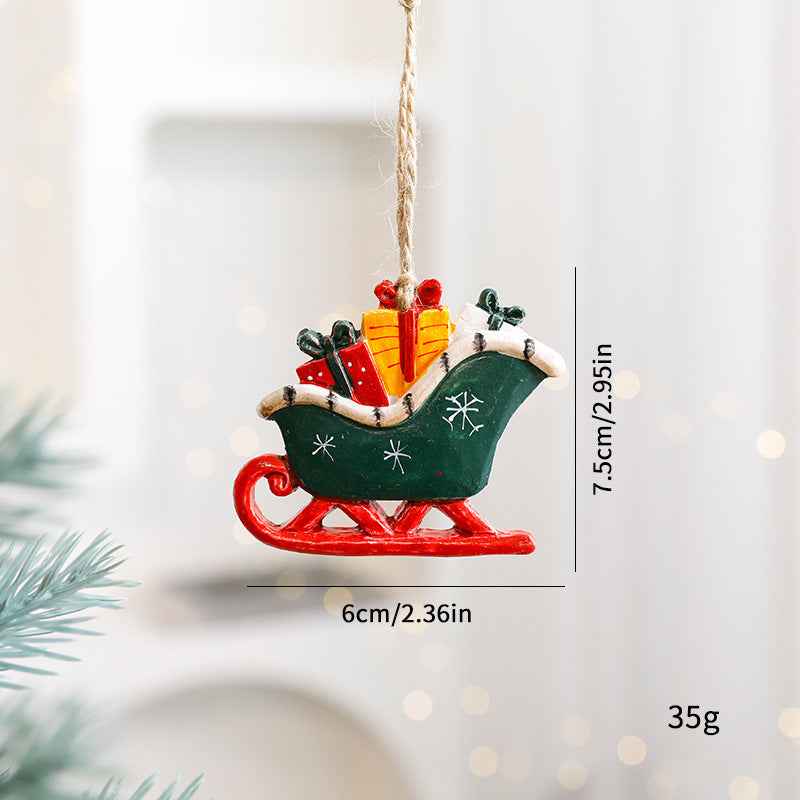 Christmas Decorations Cartoon Elk Ornaments