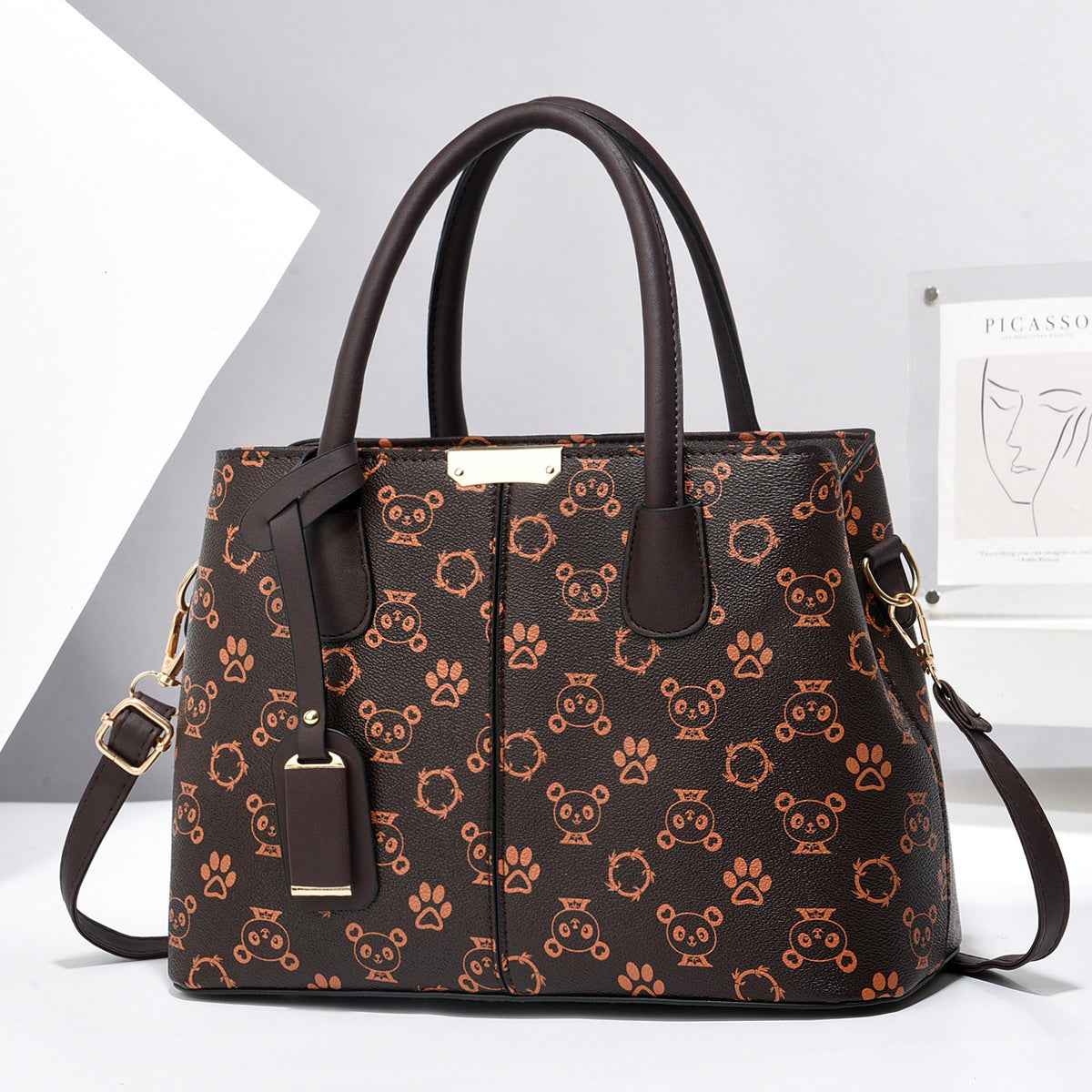 Women PU Leather Handbags Ladies Large Capacity Tote Bag Female Square Shoulder Bags New Fashion Crossbody Bags