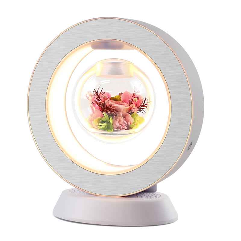 Magnetic Suspension Preserved Fresh Flower Bluetooth Audio Creative Valentine&