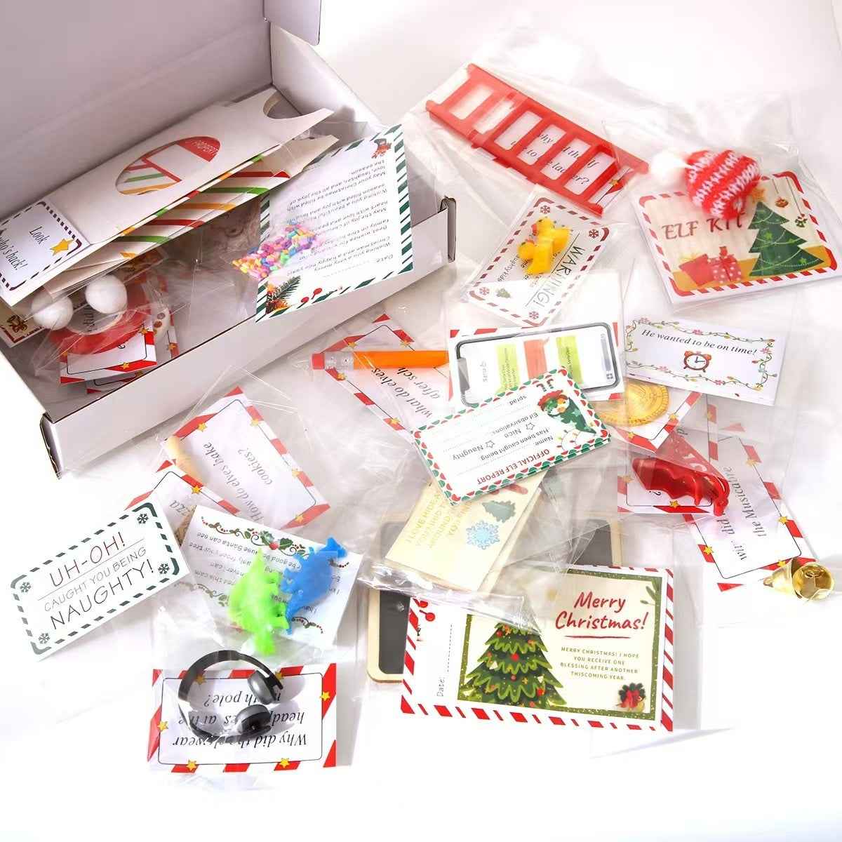 Christmas Gift Box 24-day Puzzle Christmas Countdown Cute Toy Decoration