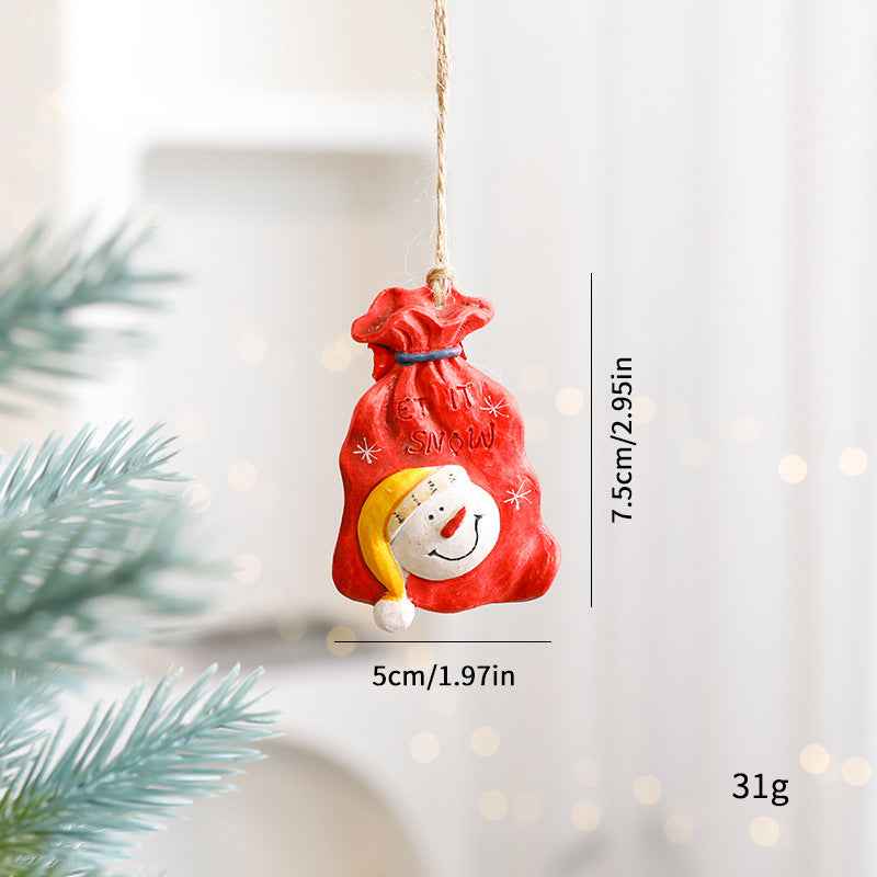 Christmas Decorations Cartoon Elk Ornaments