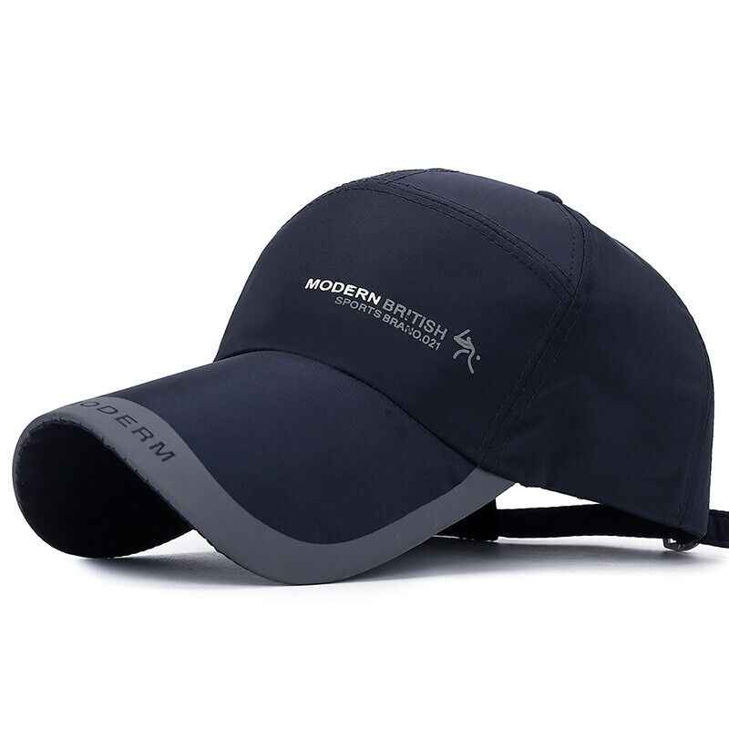 Baseball Caps Hat Mens Women Black sports Cap Adjustable Casual Summer Hats ~