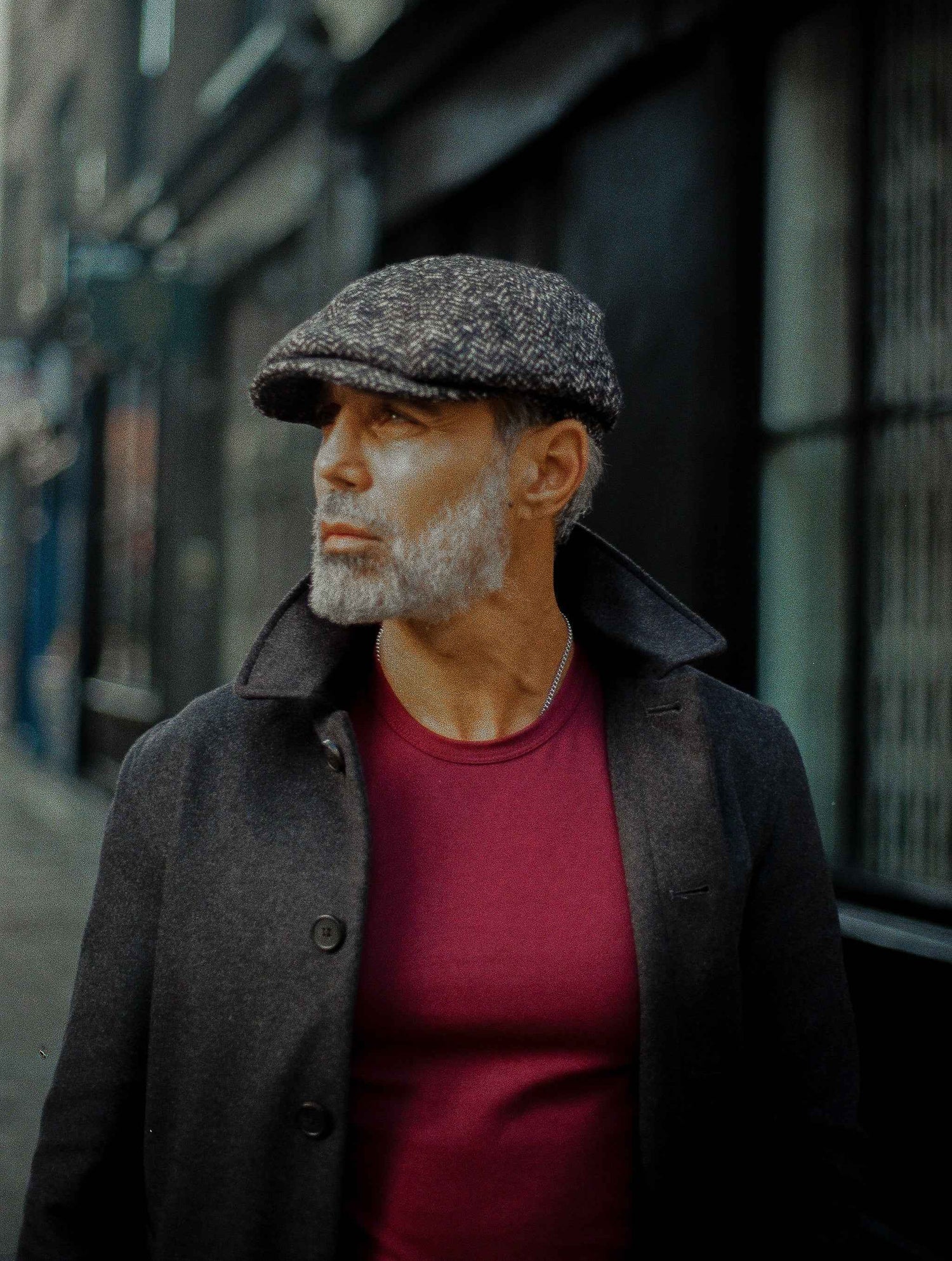 Chiltern Shacket Sleeve Lining - Birbo Twill Grey