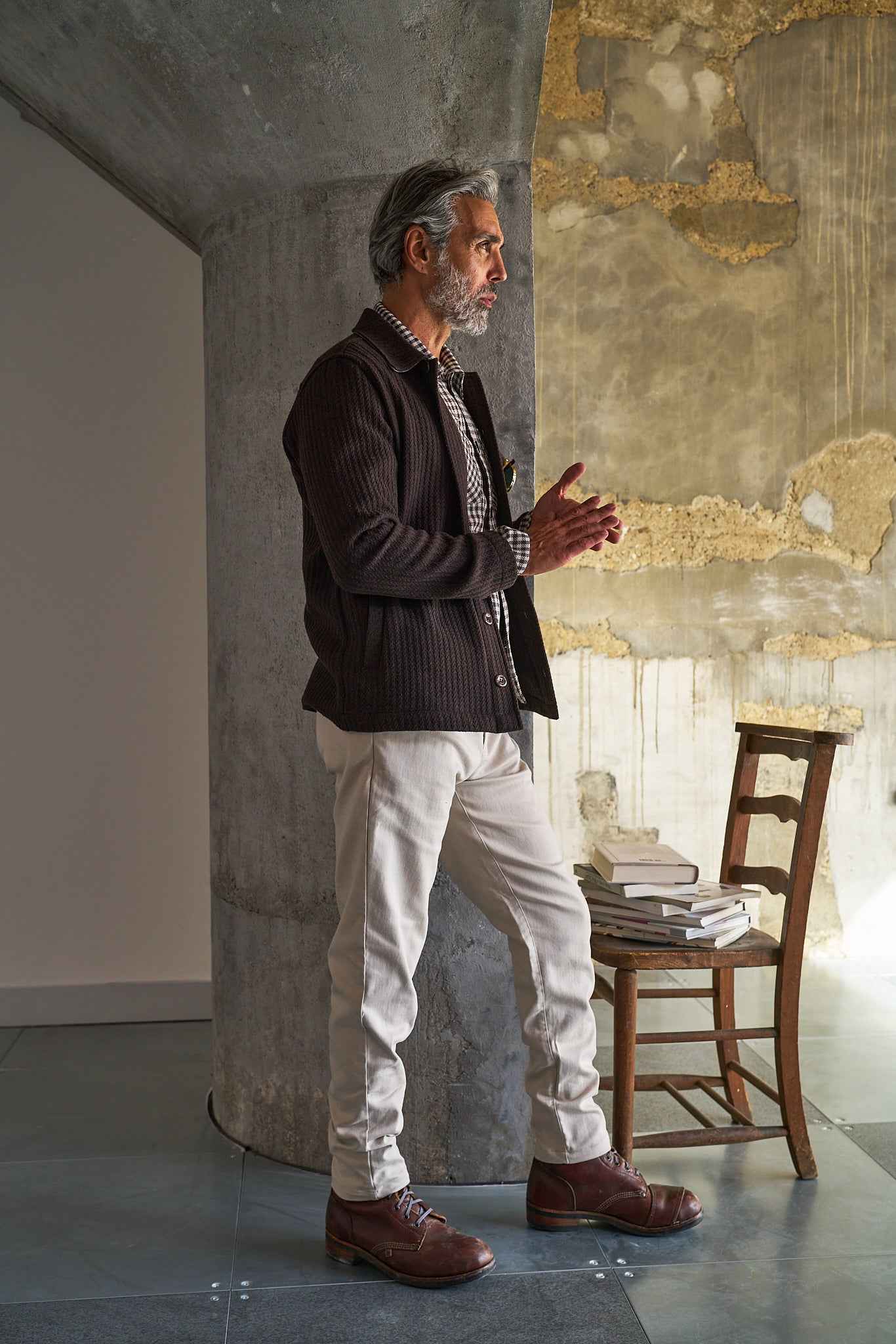 Theydon Overshirt - Chocolate Waffle