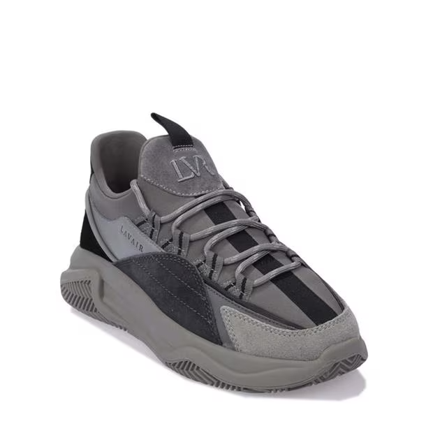 UK 6 Lavair Creator Grey Men’s Designer Chunky Trainers – EU 40