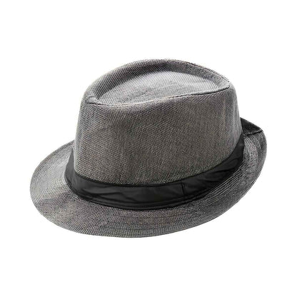 Vintage Trilby Gangster Straw Hats