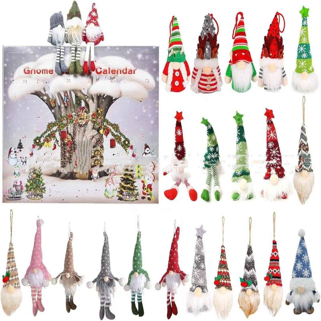 2025Christmas Gnome Advent Calendar