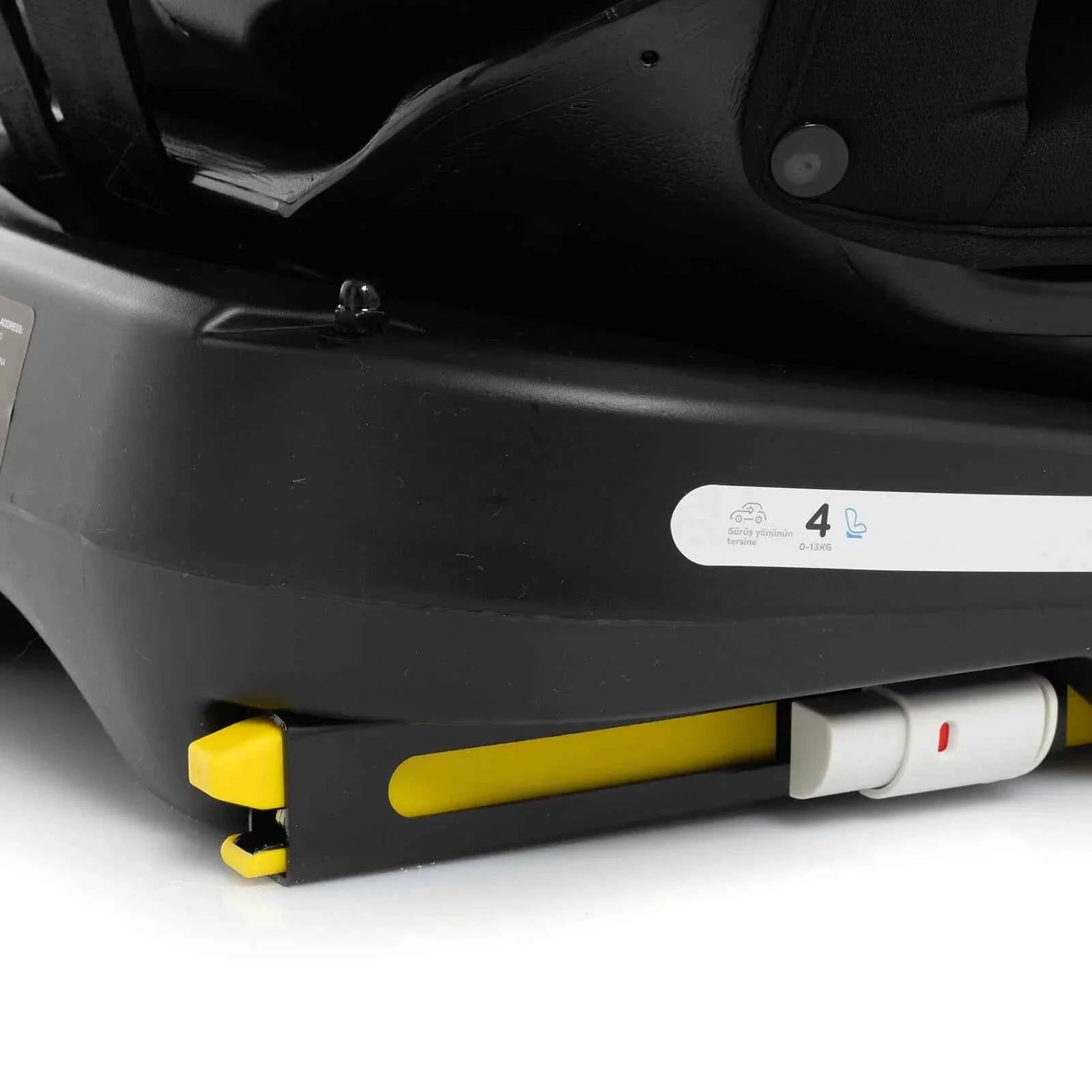 baby plus Orbitfix Group 0+/1/2/3 (Birth to 12 Years) Car Seat - Black