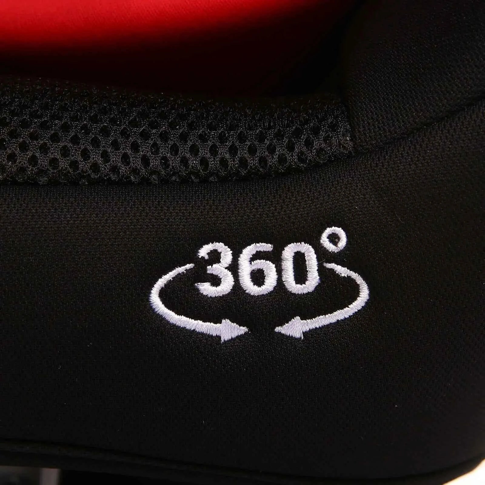 baby plus Orbitfix Group 0+/1/2/3 (Birth to 12 Years) Car Seat - Black Red