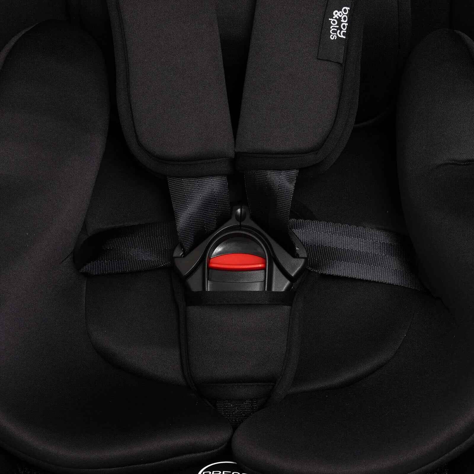 baby plus Orbitfix Group 0+/1/2/3 (Birth to 12 Years) Car Seat - Black