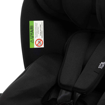 baby plus Orbitfix Group 0+/1/2/3 (Birth to 12 Years) Car Seat - Black