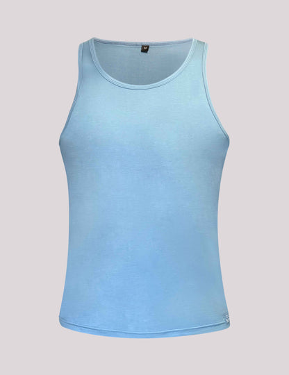 Oxidized Blue Vests Top