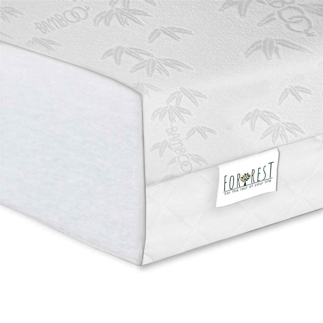 ForRest 2in1 Reversible Bamboo &amp; Waterproof Cot &amp; Cotbed Mattress