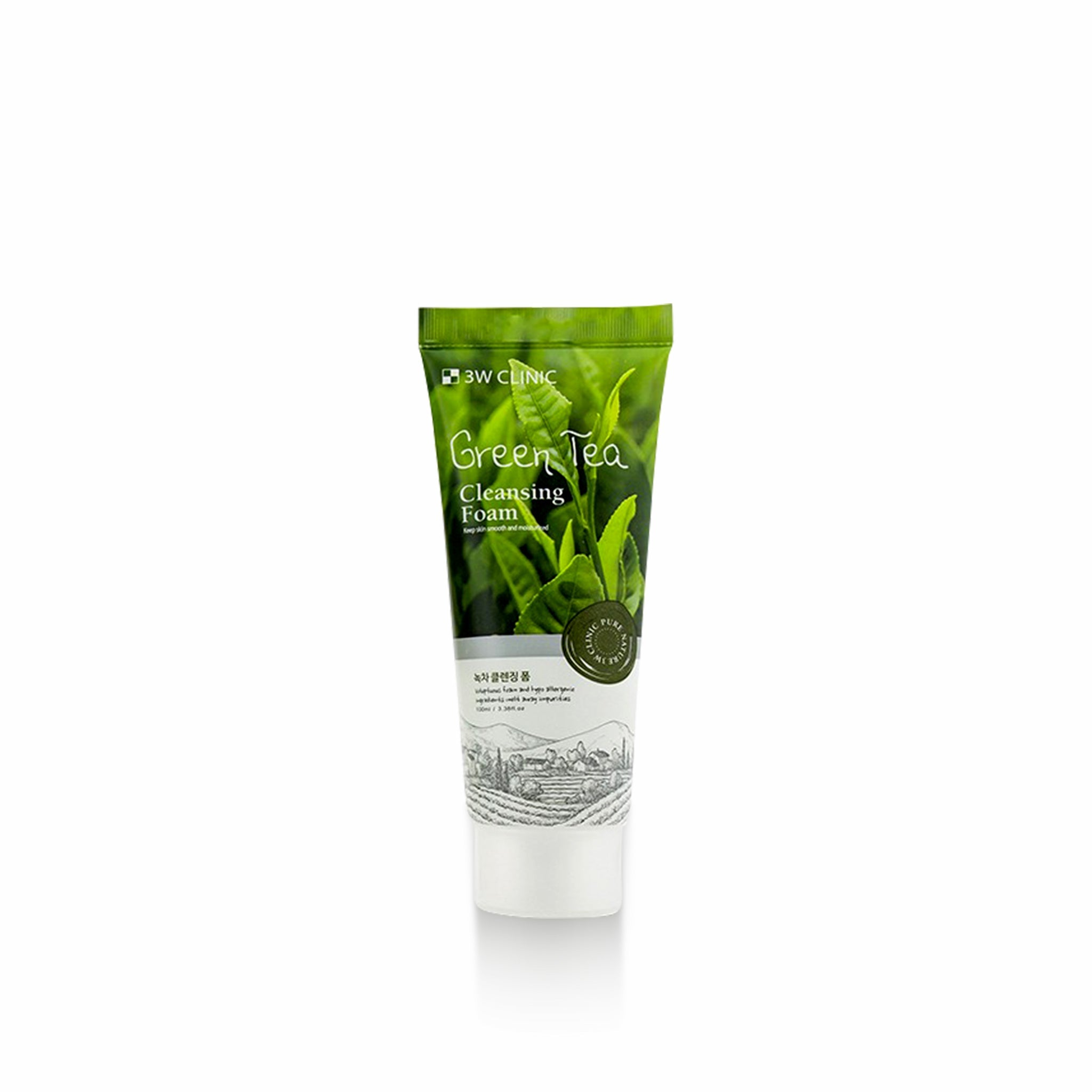 CLINIC 3W Green Tea Cleansing Foam