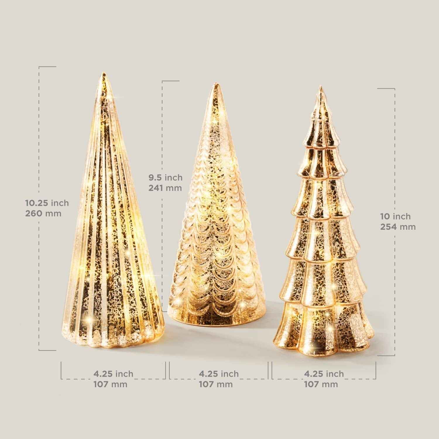 Christmas Tree Top LED Light Festive Ornament