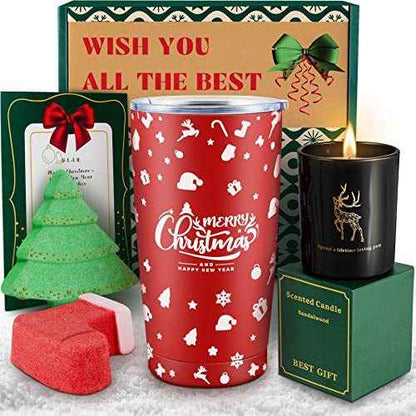 Christmas Gift Box Holiday Gift Cup Aromatherapy Set