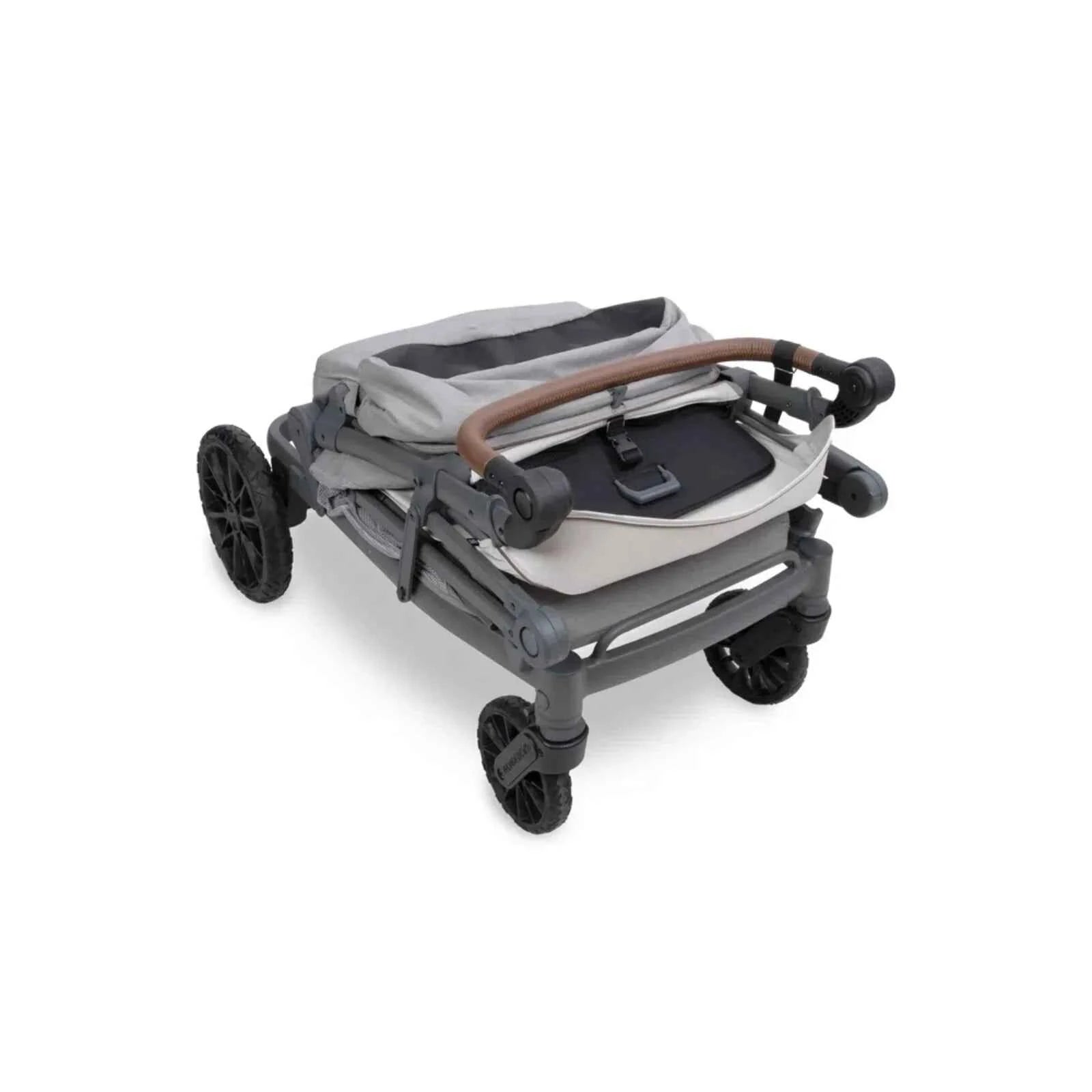 Wonderfold L4 Quad Stroller Wagon - Grey