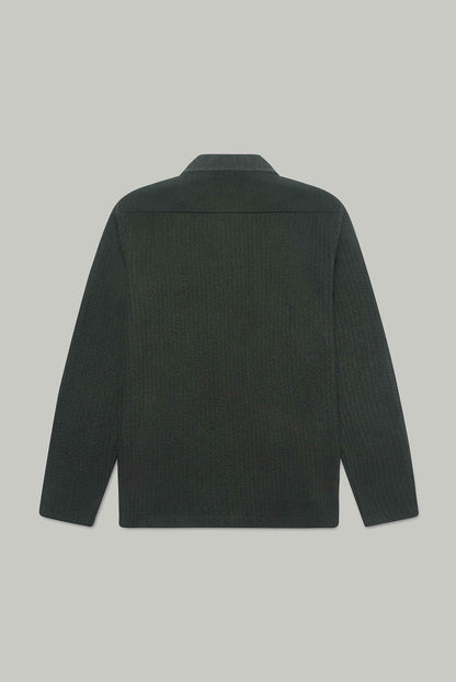 Theydon Overshirt - Olive Waffle