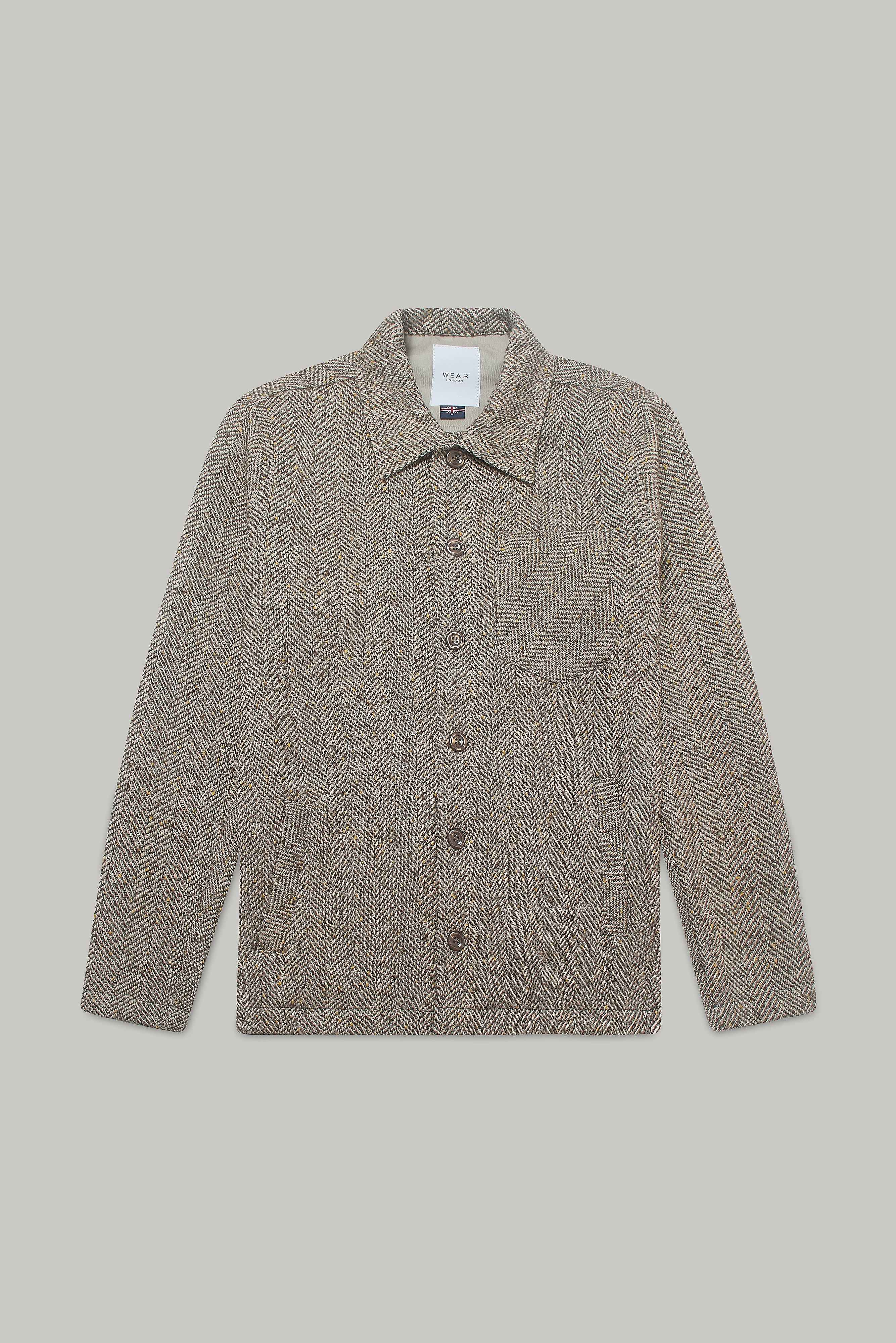 Theydon Overshirt - Orlon Taupe