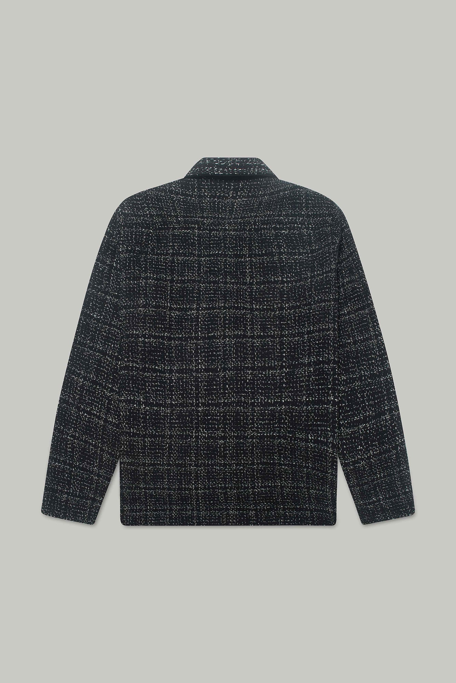 Theydon Frame Overshirt - Black / White